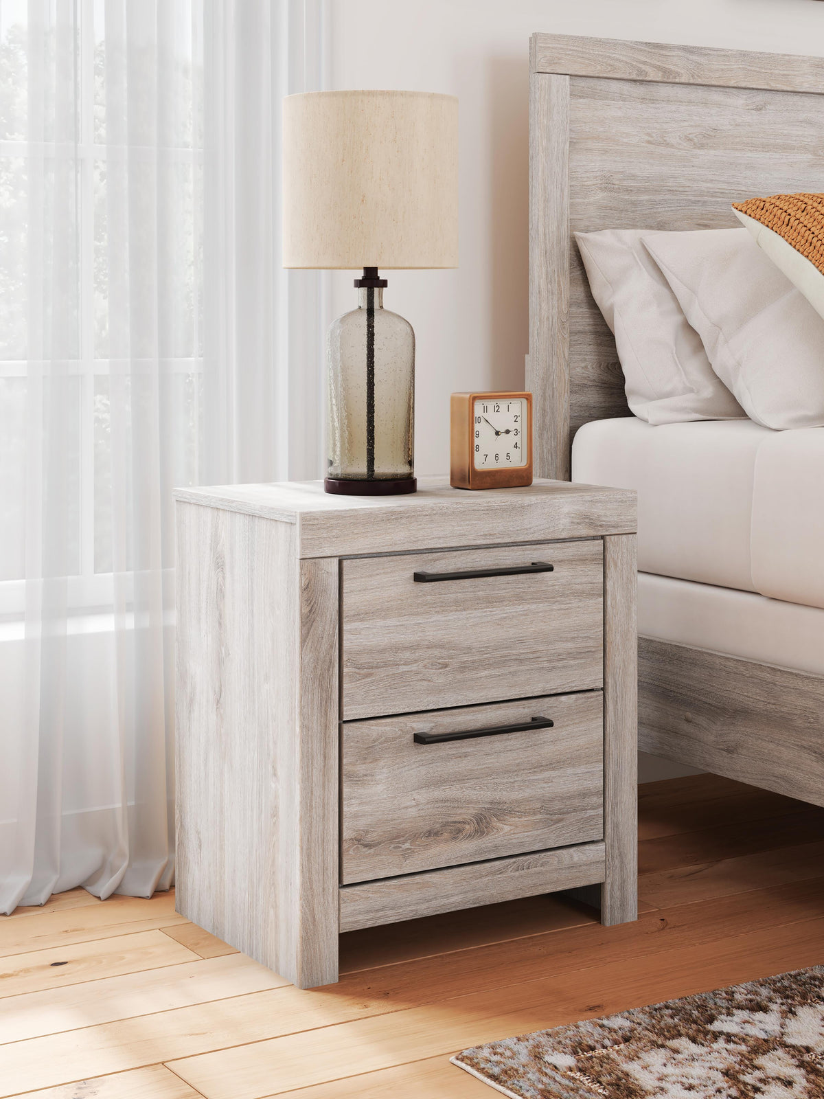 Broachmyn Nightstand - Gray (2)