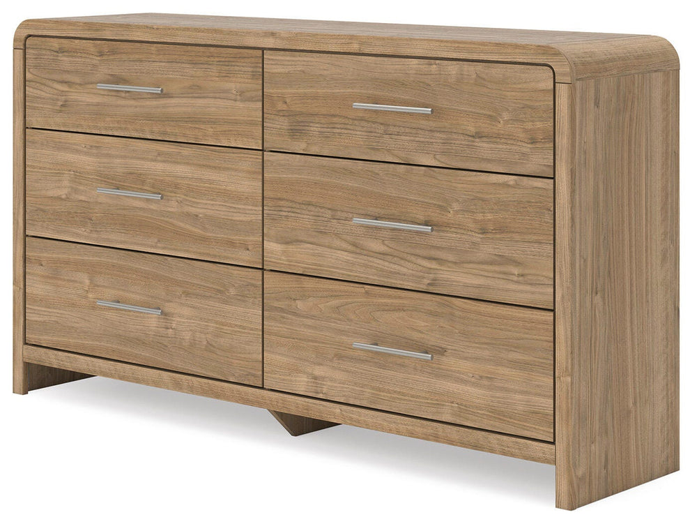 Gramburg King Panel Bed, Dresser, Mirror and Nightstand