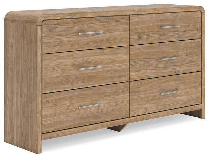 Gramburg King Panel Bed, Dresser, Mirror and Nightstand