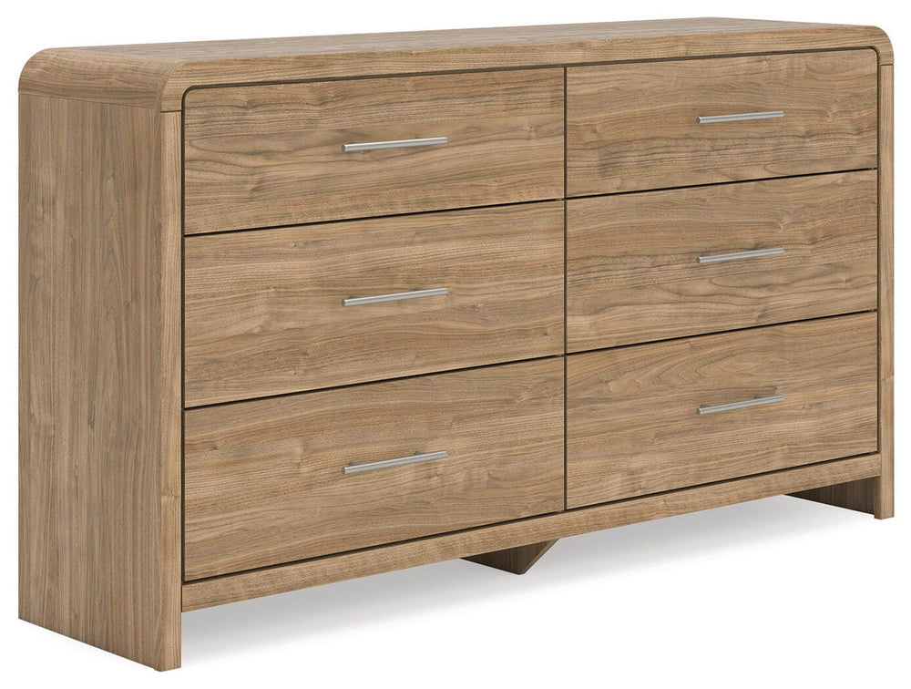 Gramburg King Panel Bed, Dresser, Mirror and Nightstand