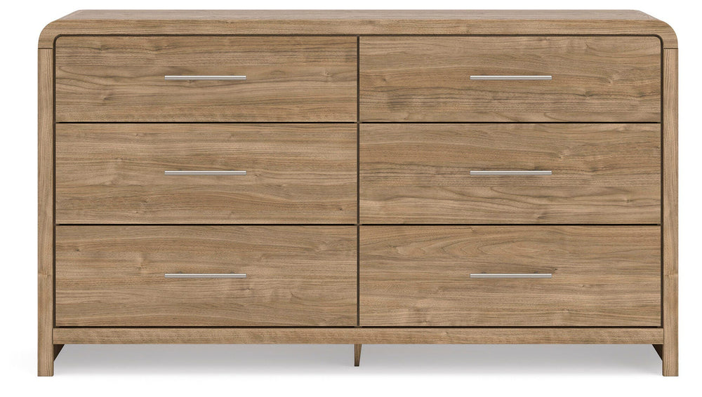 Gramburg King Panel Bed, Dresser, Mirror and Nightstand