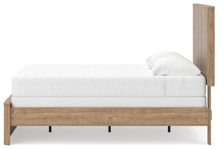 Gramburg Full Panel Bed - Warm Natural Brown (7)