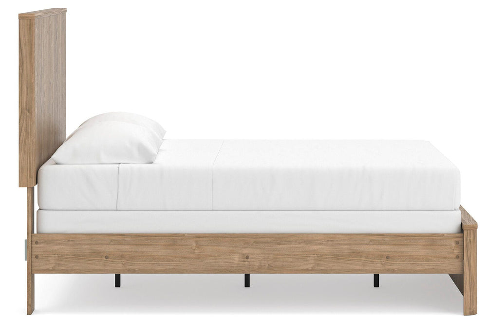 Gramburg Full Panel Bed - Warm Natural Brown (8)