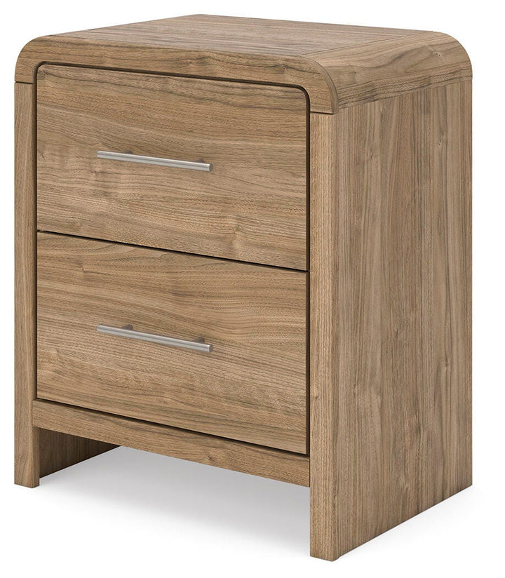 Gramburg Nightstand - Warm Natural Brown (5)