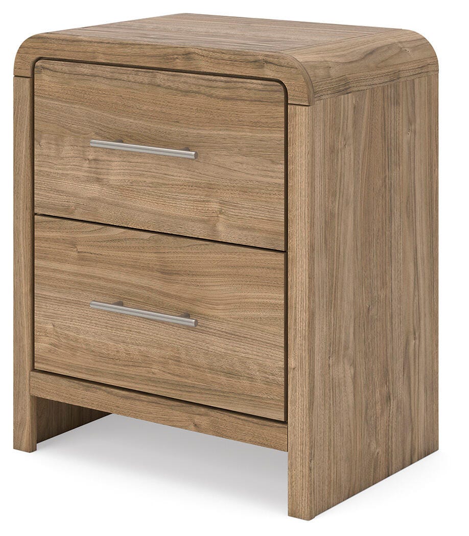 Gramburg Nightstand - Warm Natural Brown (5)