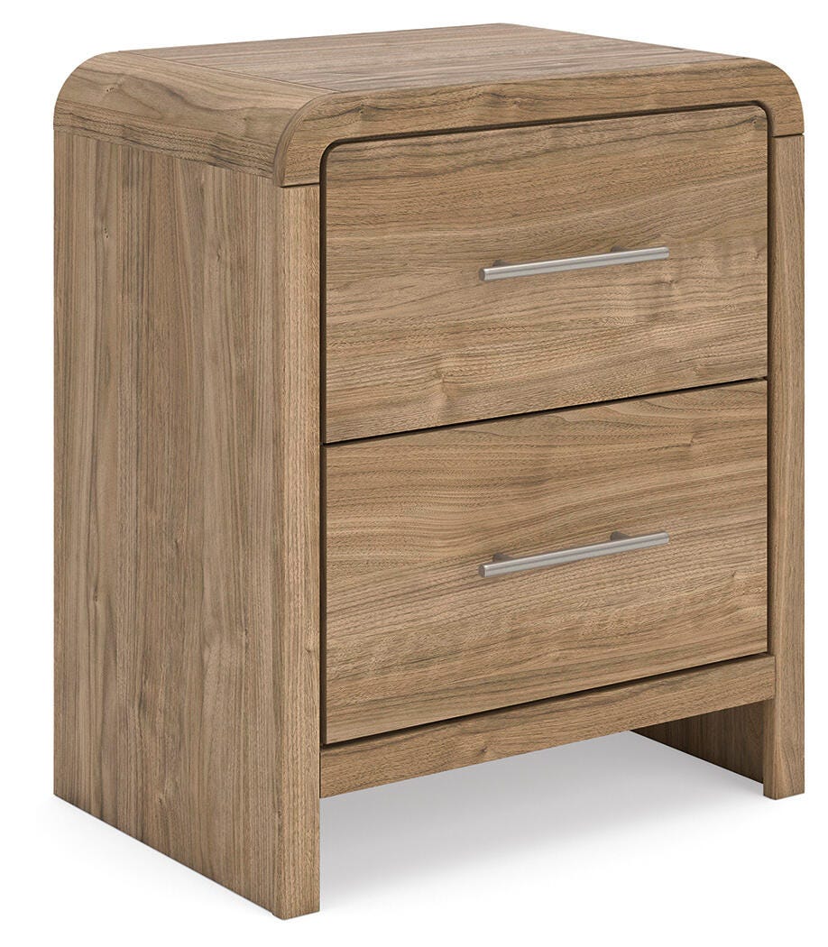 Gramburg Nightstand - Warm Natural Brown (1)