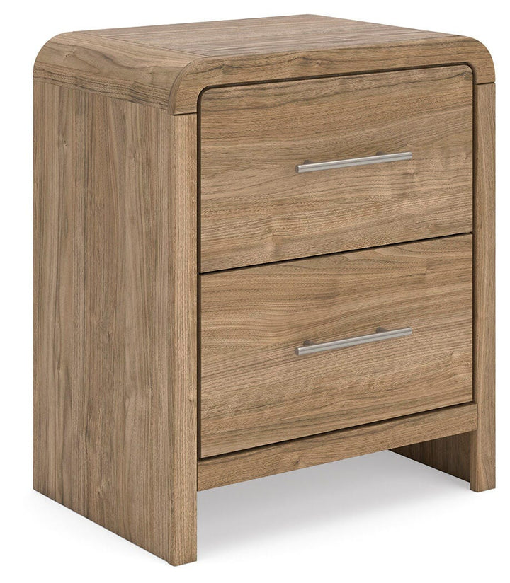 Gramburg Nightstand - Warm Natural Brown (1)