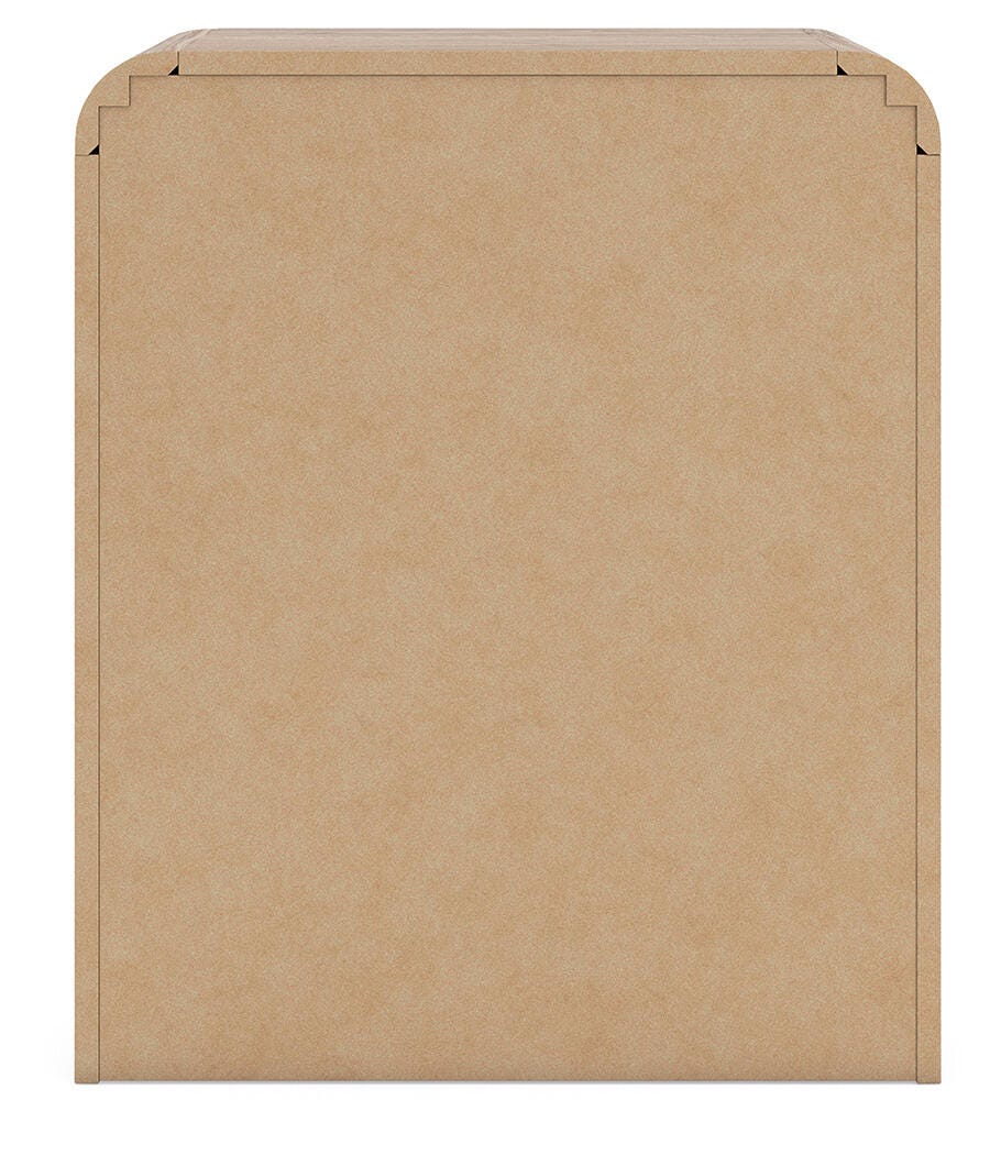 Gramburg Nightstand - Warm Natural Brown (7)