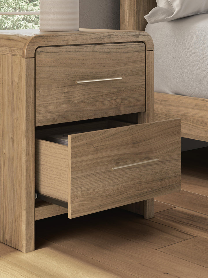 Gramburg Nightstand - Warm Natural Brown (10)
