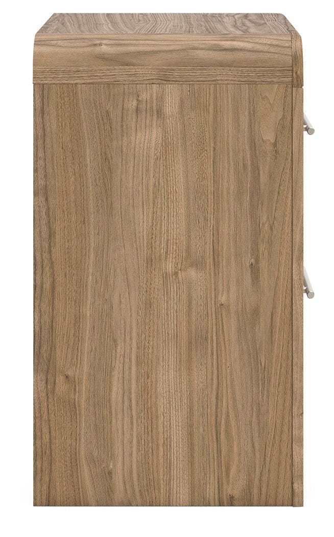 Gramburg Nightstand - Warm Natural Brown (6)