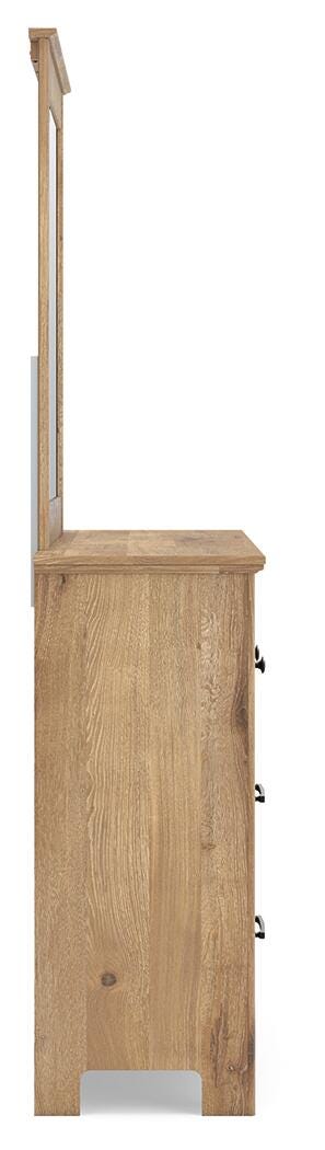 Makidern Twin Panel Bed, Dresser and Mirror (5)