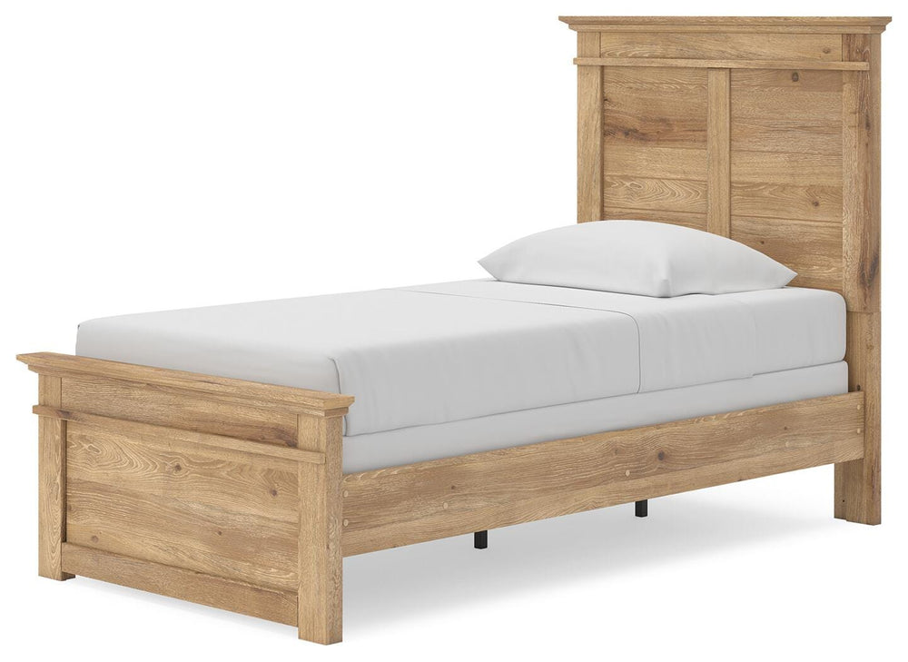 Makidern Twin Panel Bed, Dresser and Mirror (14)
