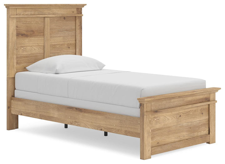 Makidern Twin Panel Bed, Dresser and Mirror (10)