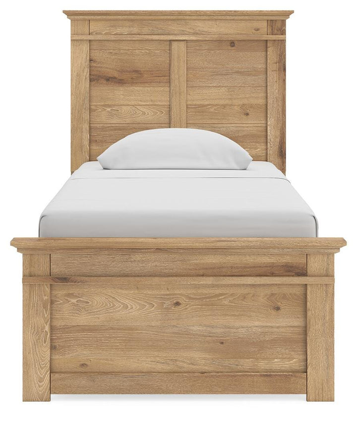 Makidern Twin Panel Bed, Dresser and Mirror (9)