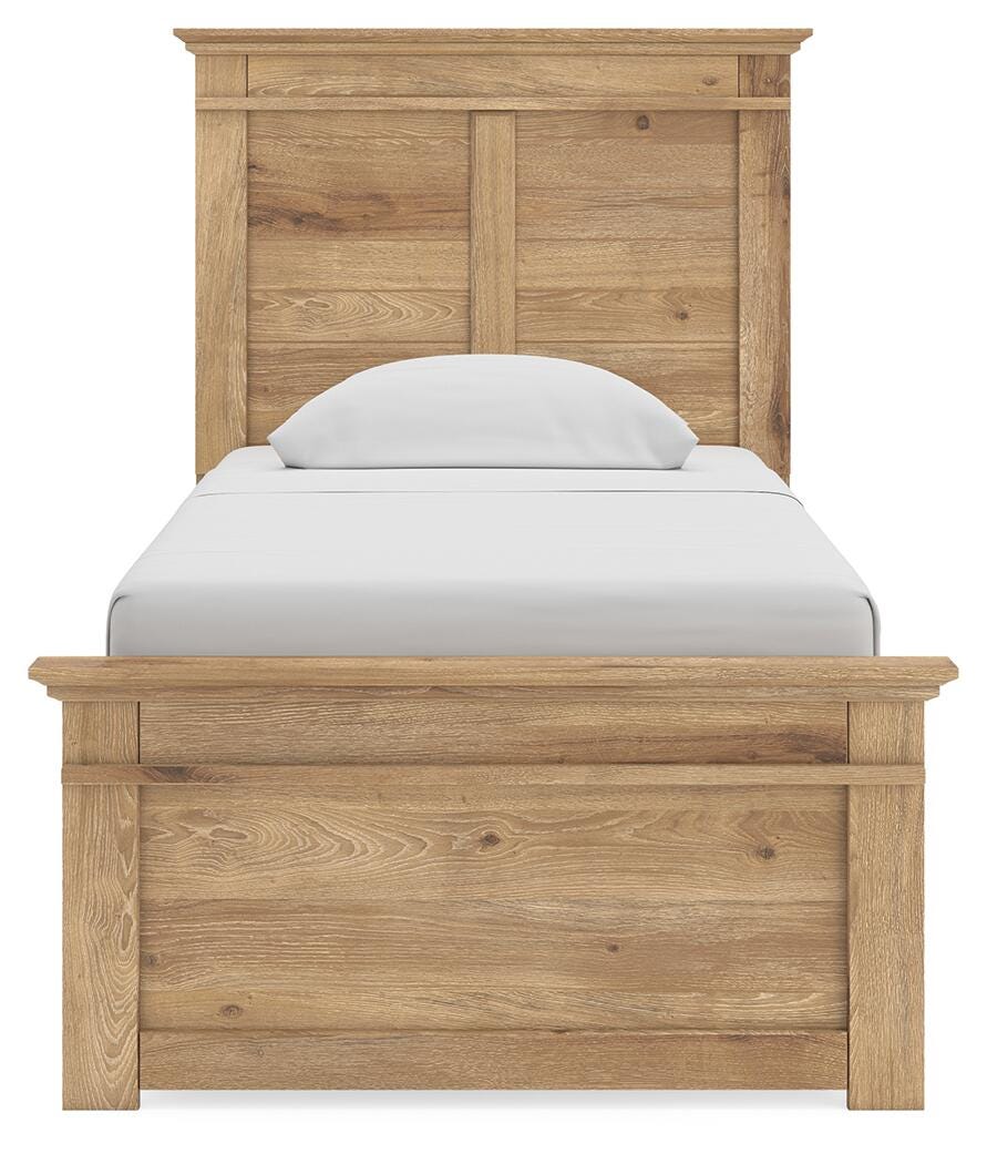 Makidern Twin Panel Bed, Dresser and Mirror (9)