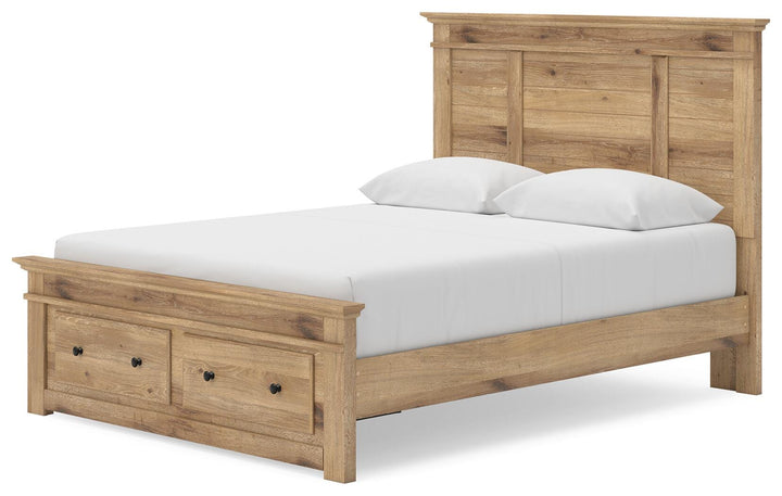 Makidern Queen Panel Storage Bed, Dresser and Mirror (15)