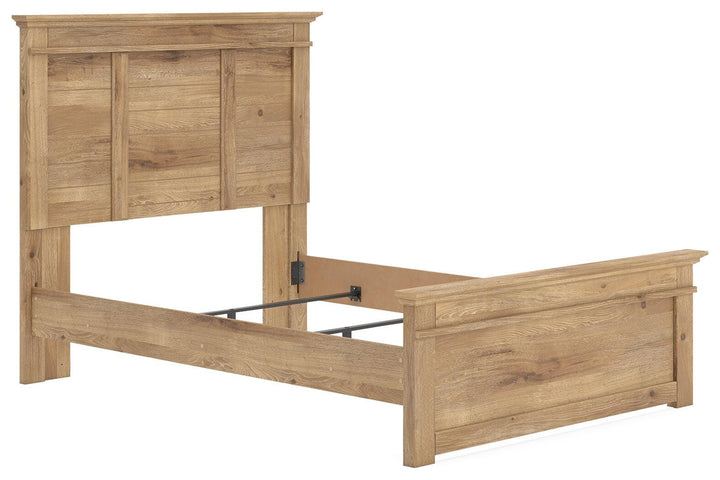 Makidern Full Panel Bed, Dresser and Mirror (11)