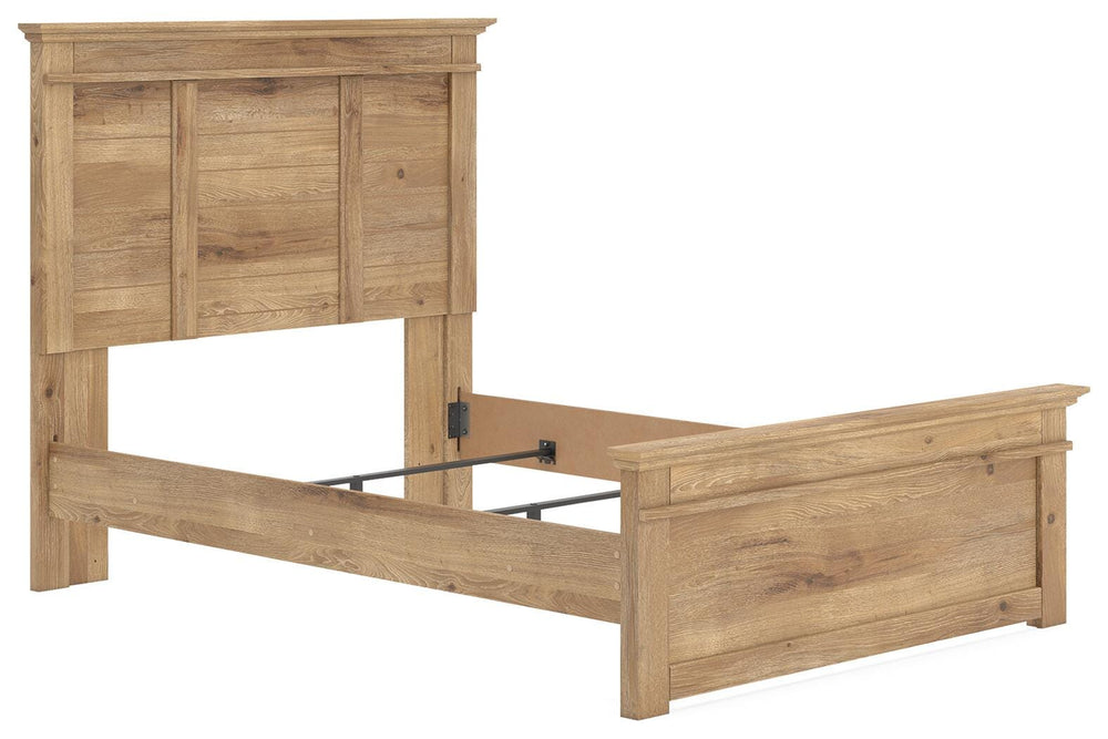 Makidern Full Panel Bed, Dresser and Mirror (11)