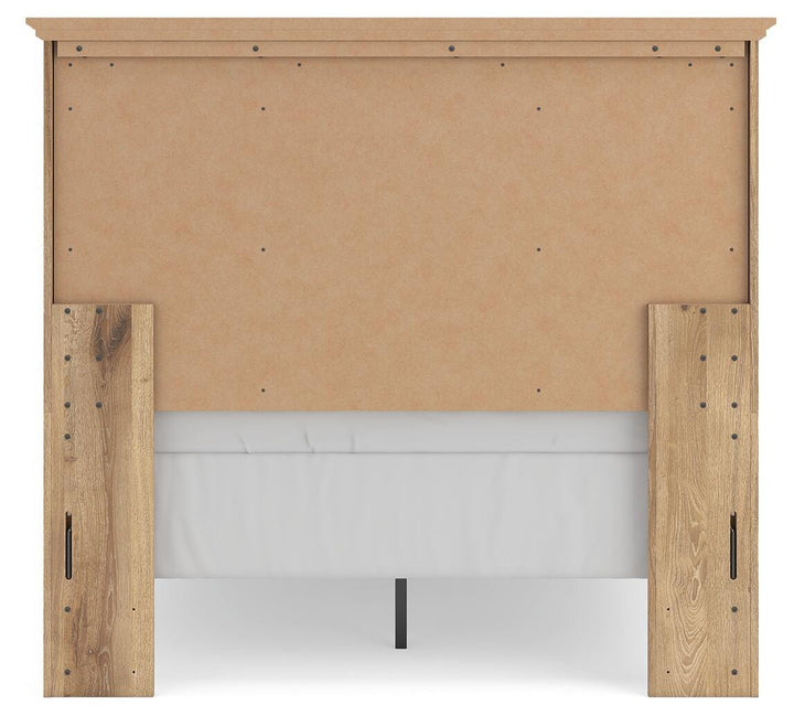 Makidern Full Panel Bed, Dresser and Mirror (13)