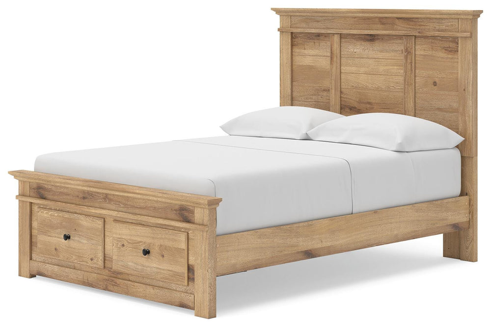 Makidern Full Panel Storage Bed, Dresser and Mirror (16)