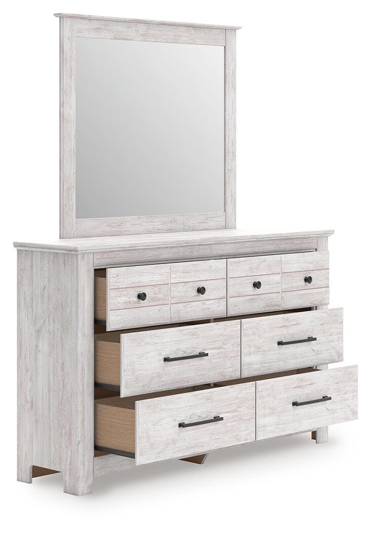 Makidern Dresser and Mirror - White (3)