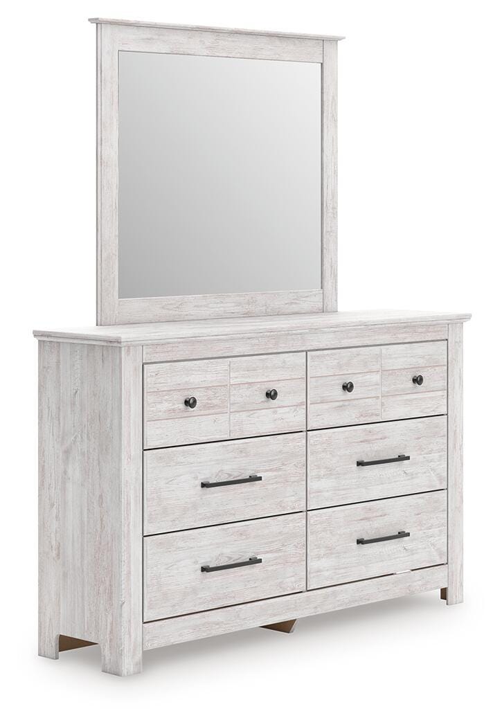 Makidern Dresser and Mirror - White (1)