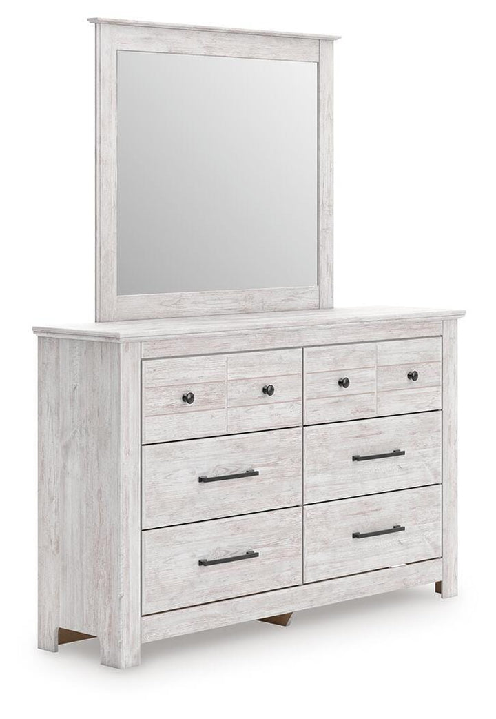 Makidern Dresser and Mirror - White (1)