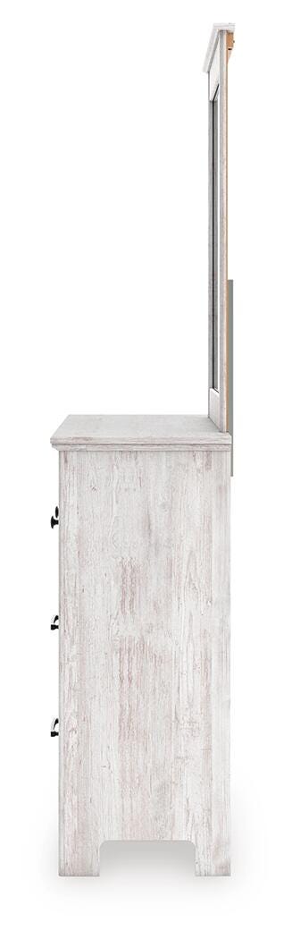 Makidern Dresser and Mirror - White (6)