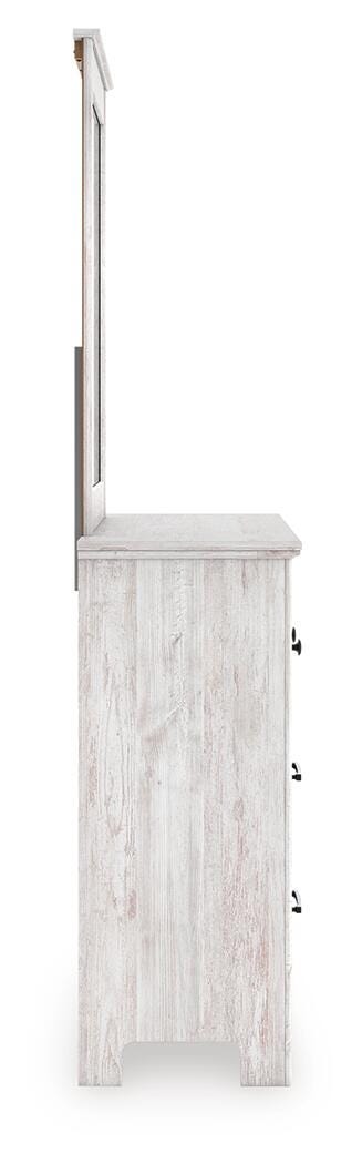 Makidern Dresser and Mirror - White (7)