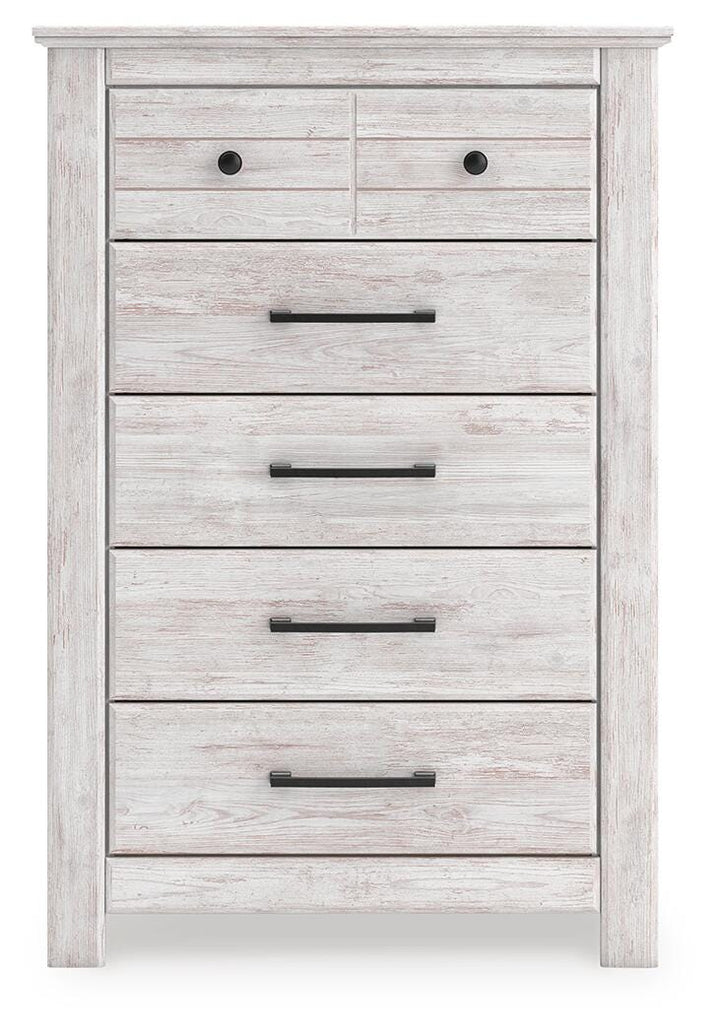 Makidern Chest of Drawers - White (6)