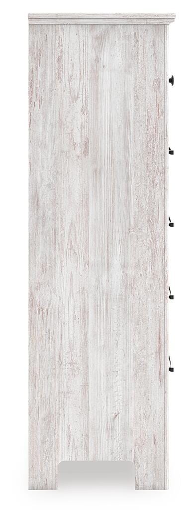 Makidern Chest of Drawers - White (8)