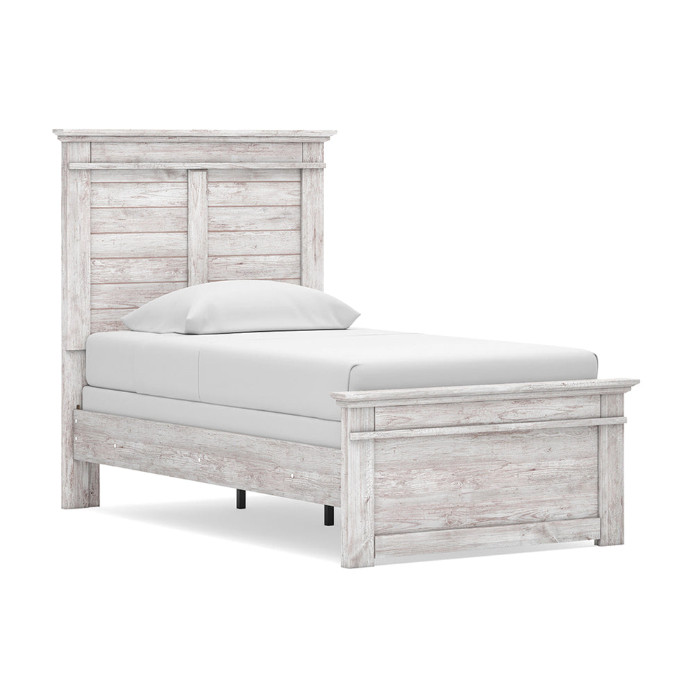 Makidern Twin Panel Bed, Dresser and Mirror (9)