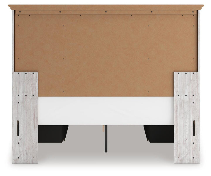 Makidern Queen Panel Storage Bed - Whitewash (5)