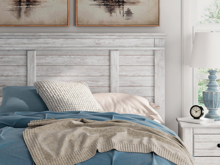 Makidern Queen Panel Bed - White (7)