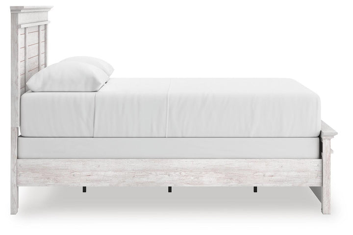 Makidern Queen Panel Bed - White (6)