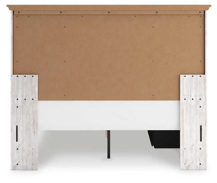 Makidern Queen Panel Storage Bed - Whitewash (5)