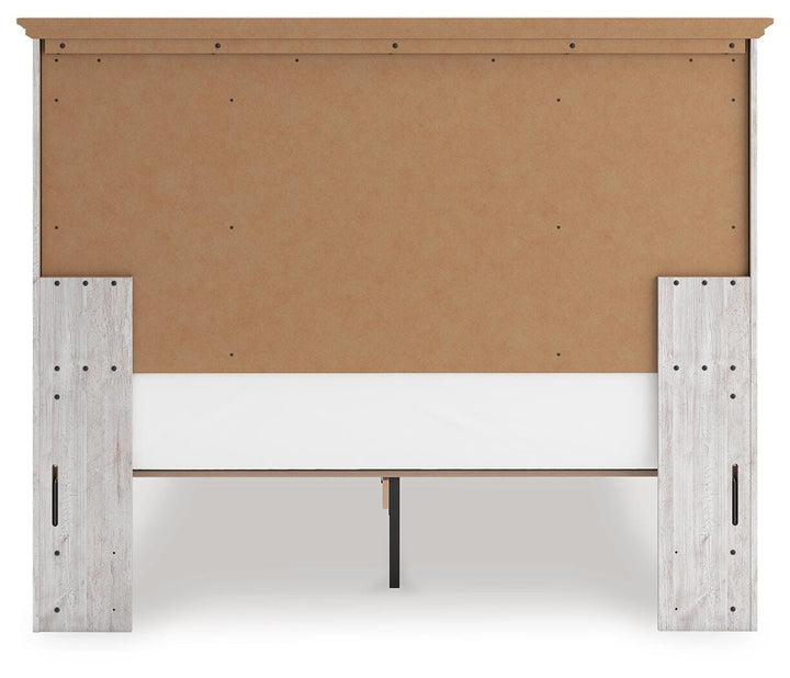 Makidern Queen Panel Storage Bed - Whitewash (5)