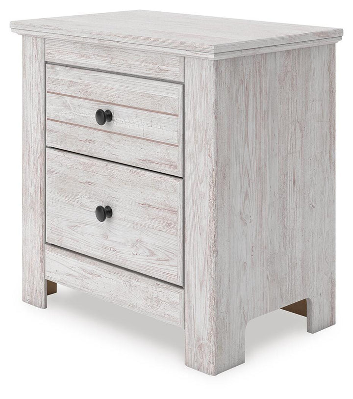 Makidern Nightstand - White (3)