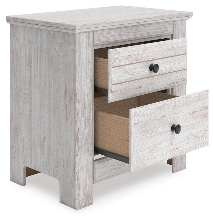 Makidern Nightstand - White (4)
