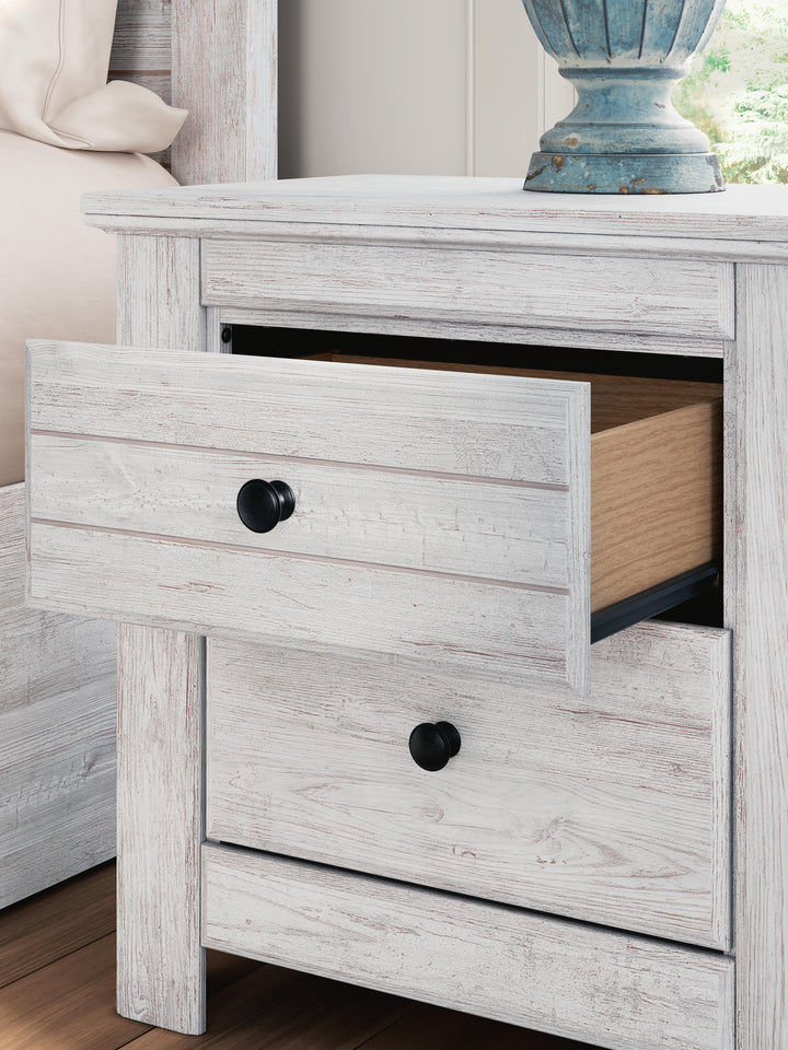 Makidern Nightstand - White (10)