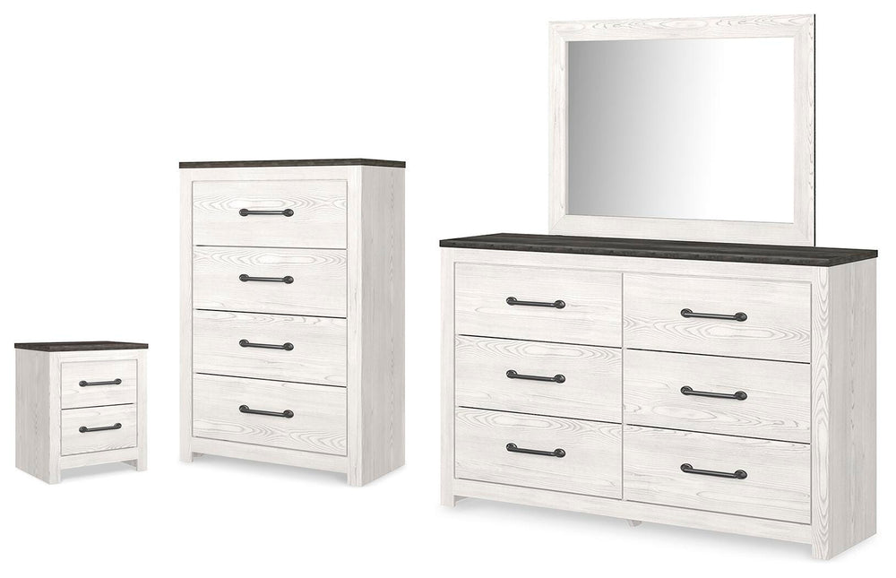 Gerridan Dresser, Mirror, Chest and Nightstand (1)