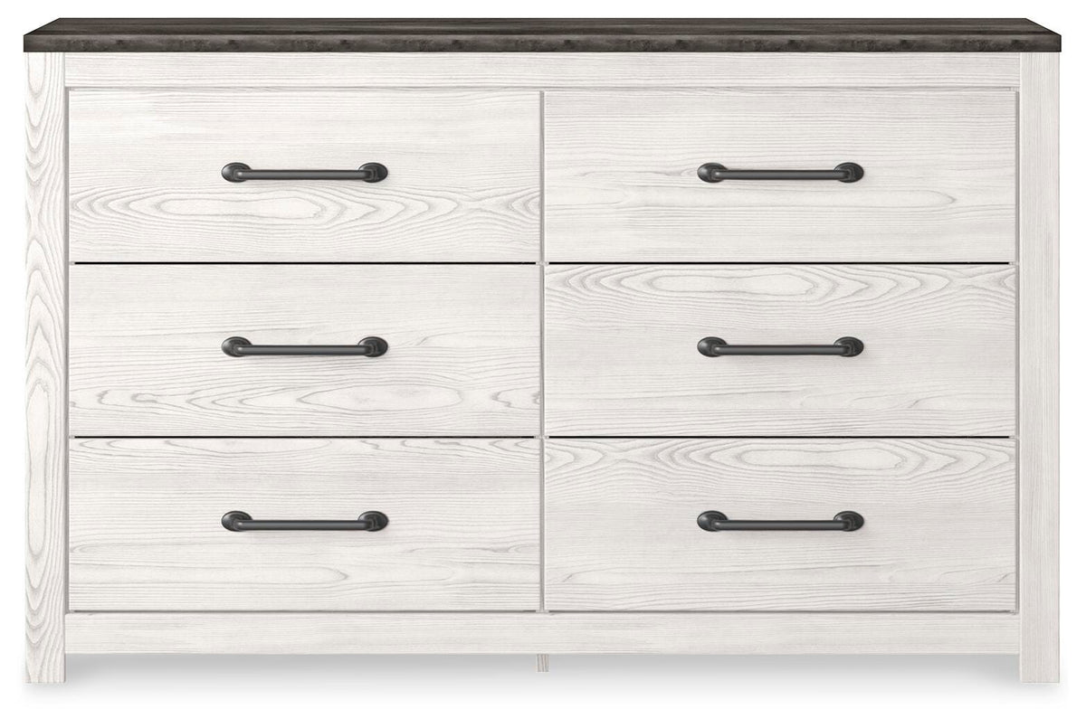 Gerridan Queen Panel Bed, Dresser and 2 Nightstands (2)