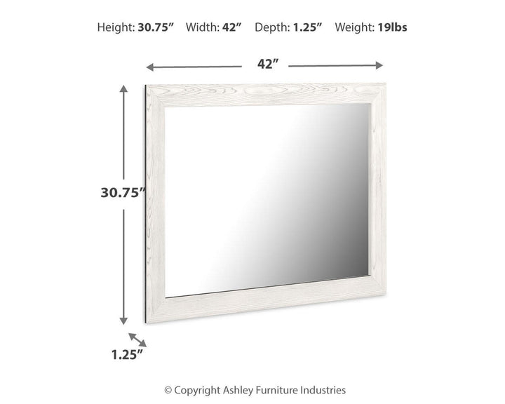 Gerridan Bedroom Mirror - White (3)