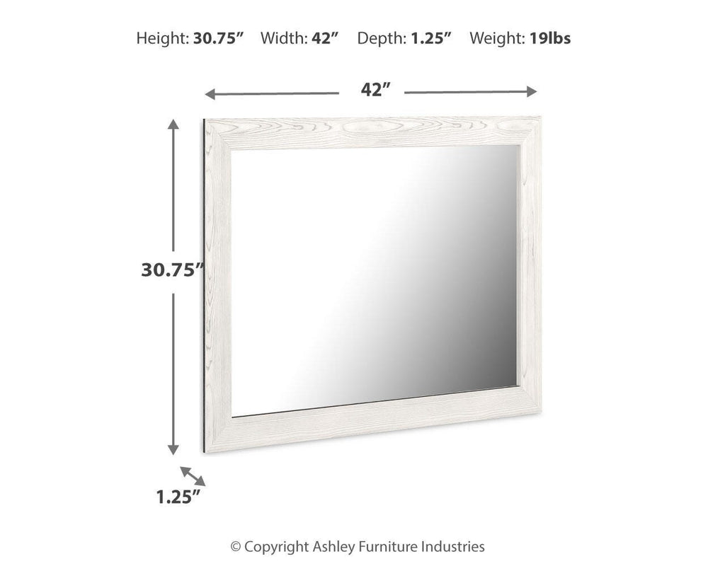 Gerridan Bedroom Mirror - White (3)