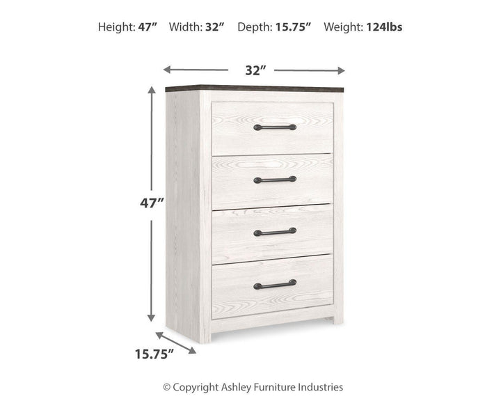Gerridan Chest of Drawers - White (7)