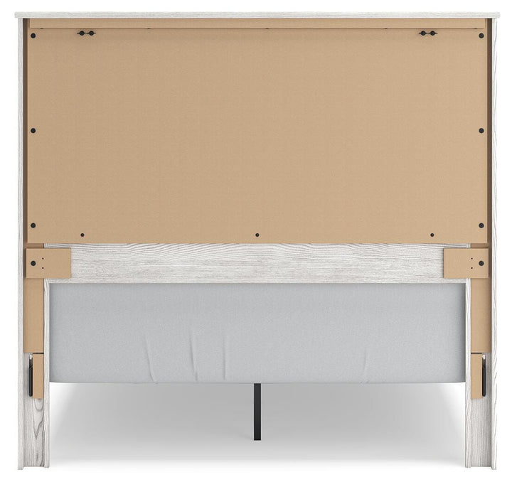 Gerridan Queen Panel Bed - White/Gray (6)