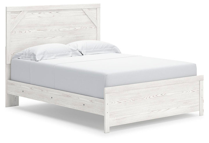 Gerridan Queen Panel Bed, Dresser, Mirror, and Chest - White (3)