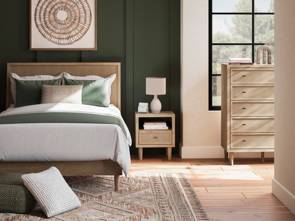 Cielden Queen Panel Bed, Dresser and Nightstand - Two-tone (20)