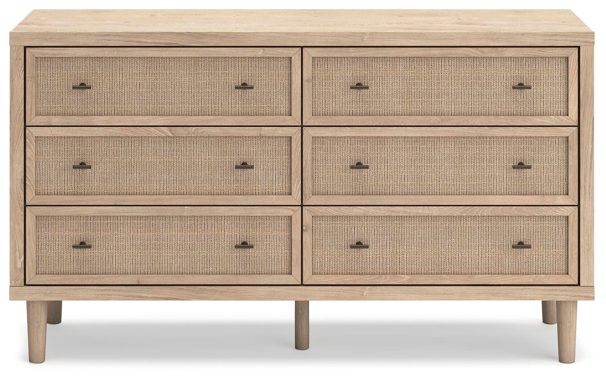 Cielden Queen Panel Bed, Dresser and Nightstand - Two-tone (2)