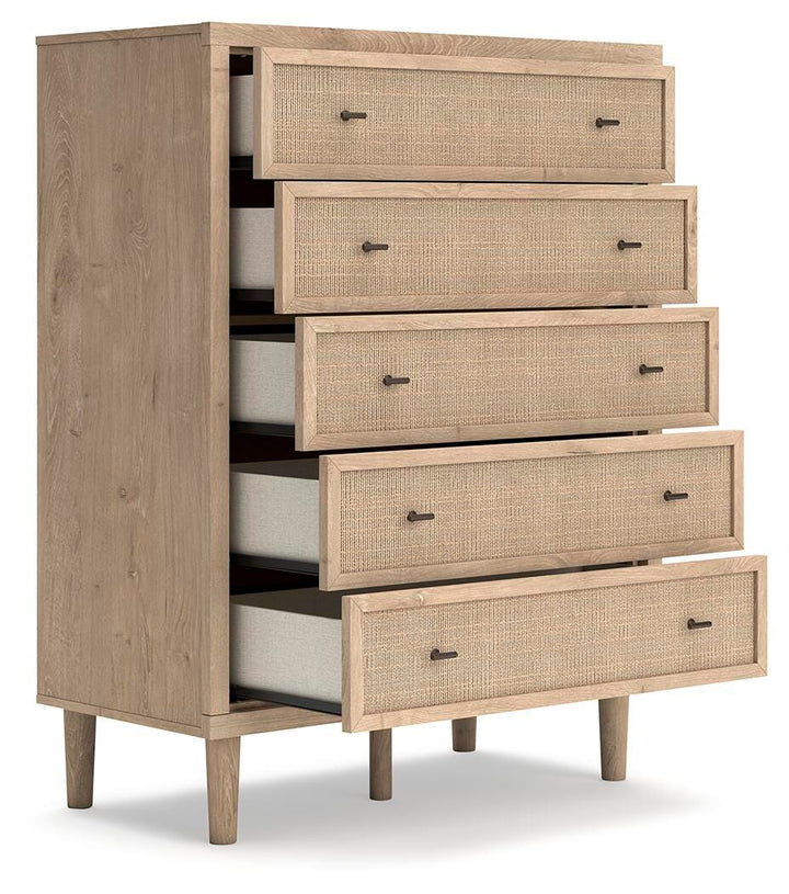 Cielden Chest of Drawers - Beige (3)